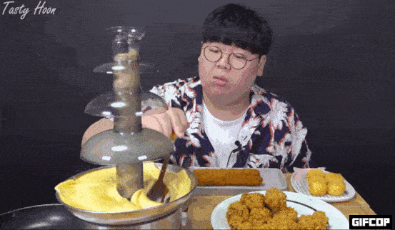 YouTuber spectacularly attacked by flying cheese fondue