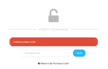 Envato purchase code scam