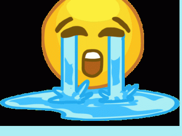 Crying Emoji Sad Sticker