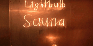 Lightbulb Sauna