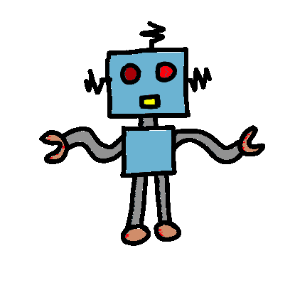 Robot Dance Sticker