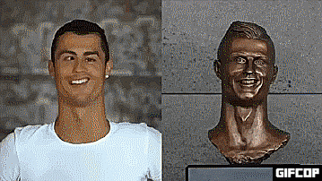 Ronaldo Statue