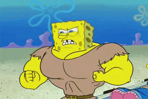 Strong Spongebob