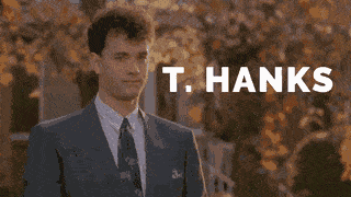 Tom Hanks Thanks GIF