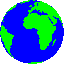 World Globe Sticker